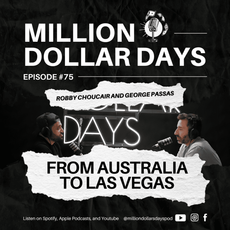 From Australia to Las Vegas 1 EP 75 COVER ART